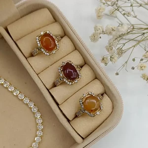 قیمت خرید نگین عقیق یمنی + فروش ویژه